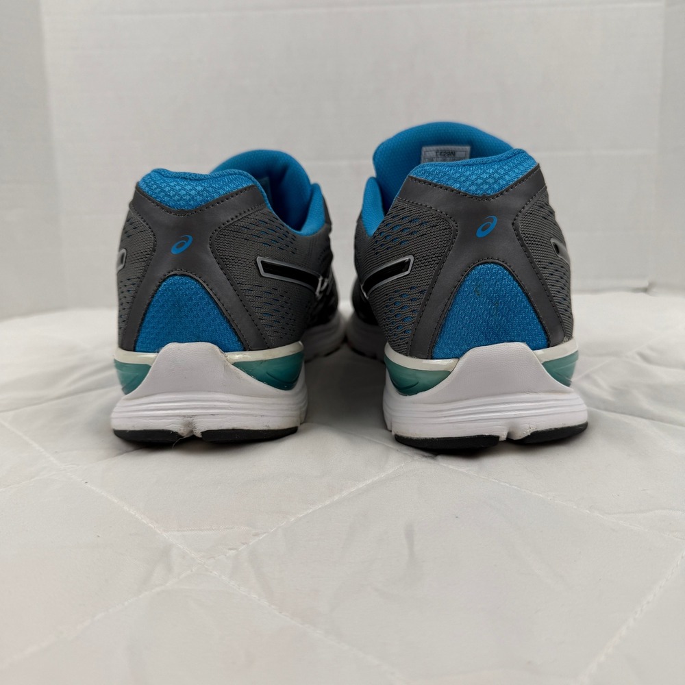 ASICS Gel Storm 2 Mens 15 Gray Blue Running Shoes Athletic Sneakers T429N - Picture 8 of 16